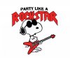 Snoopy party like a rock star.jpg